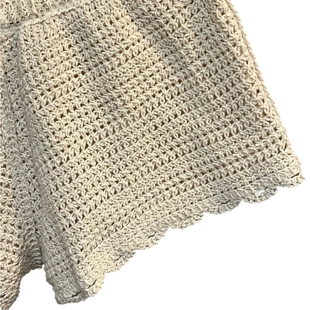 NWT PacSun Beige Crochet Shorts - “Your Favorite Shorts” w/Liner - Medium - Picture 6 of 12